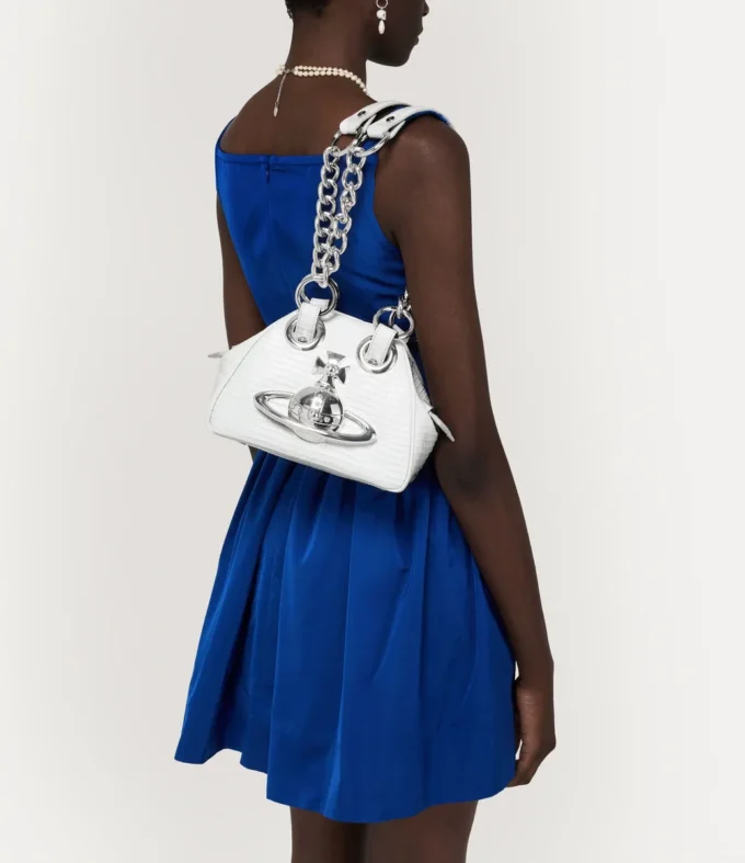 Archiwalna torebka z łańcuszkiem Orb