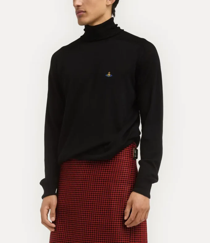 Bluza z golfem Fisherman