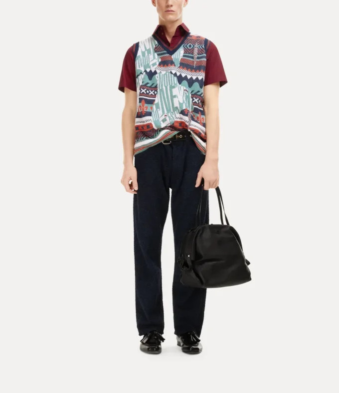 Kamizelka Broken Fair Isle