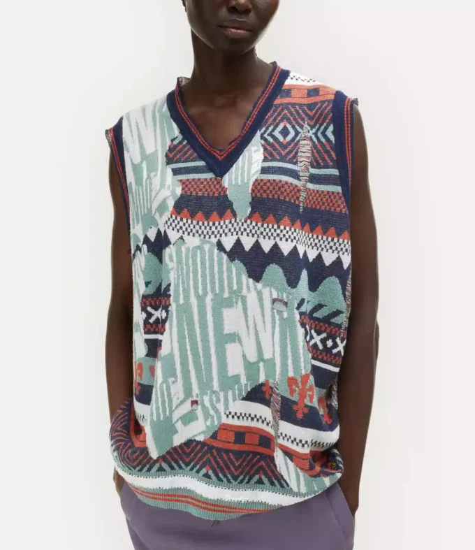 Kamizelka Broken Fair Isle