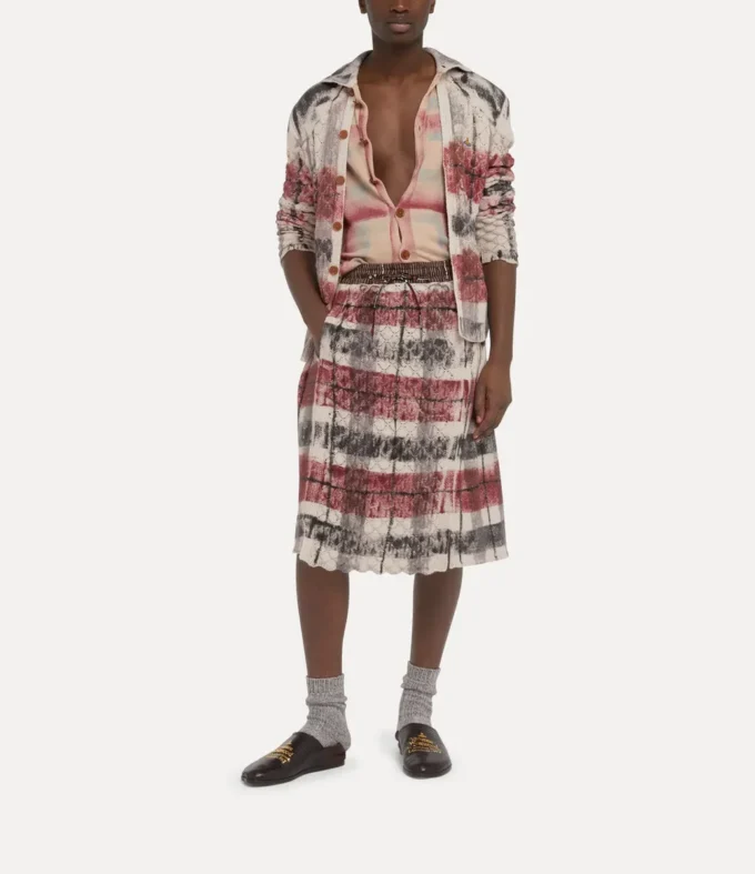 Kardigan Dual Tartan