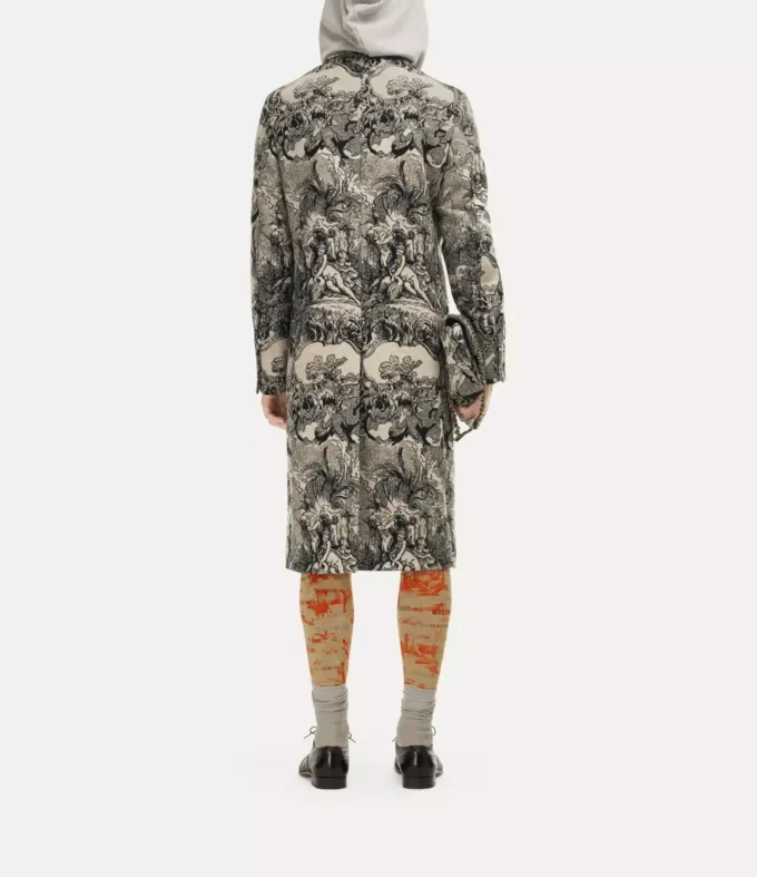 Klasyczny płaszcz dwurzędowy