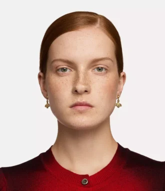 Kolczyki Mini Bas Relief Drop
