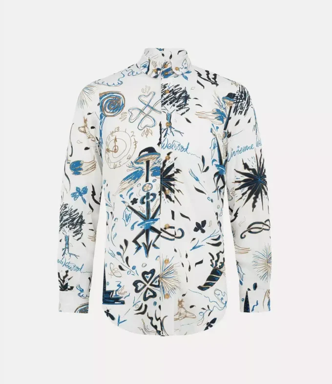 Koszula Krall z dwoma guzikami