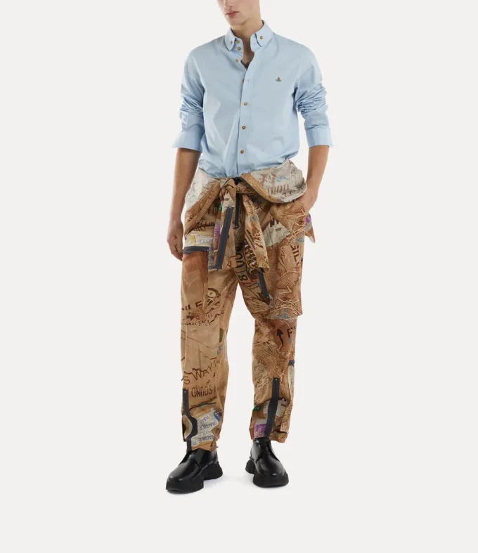 Koszula Krall z dwoma guzikami