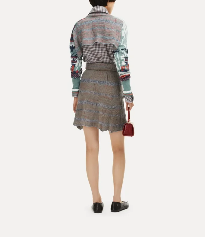 Krótki top Broken Fair Isle Krótki top Broken Fair Isle