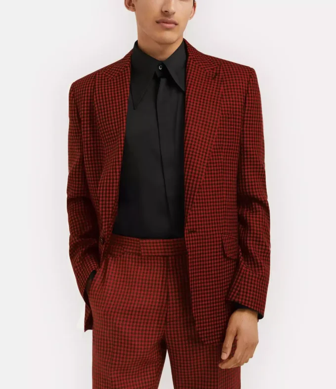 Kurtka z jednym guzikiem