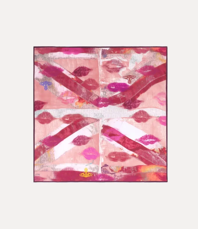 Kwadrat Union Jack Kiss