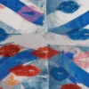 Kwadrat Union Jack Kiss