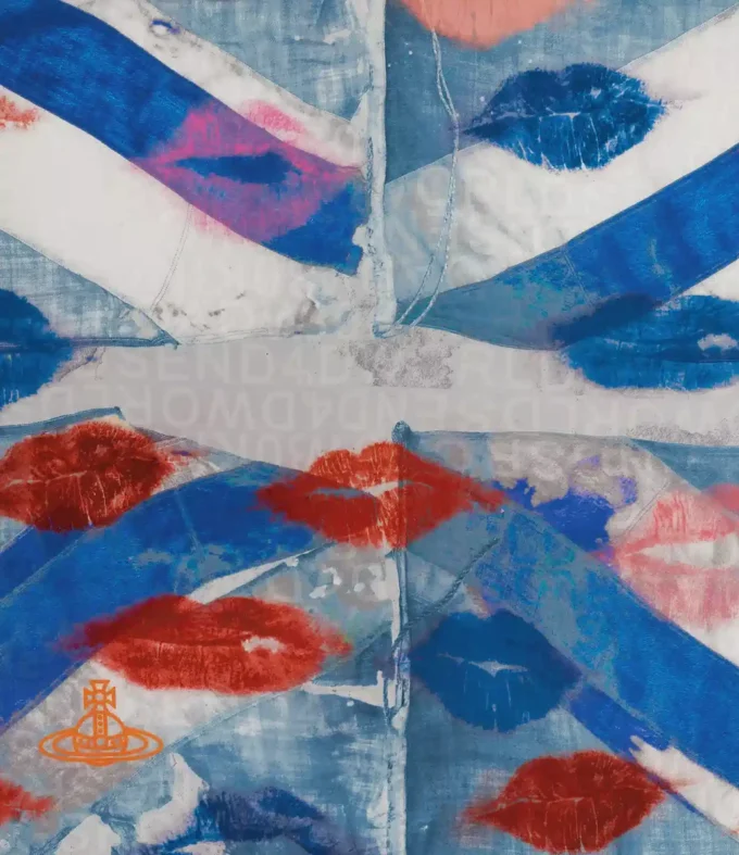 Kwadrat Union Jack Kiss