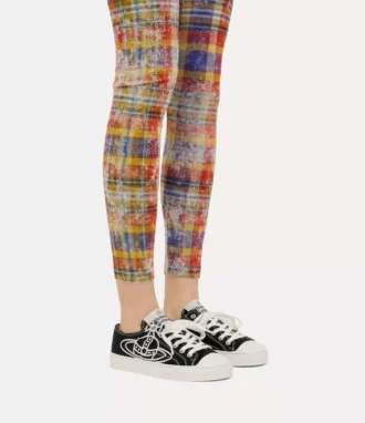 Niskie trampki z płótna