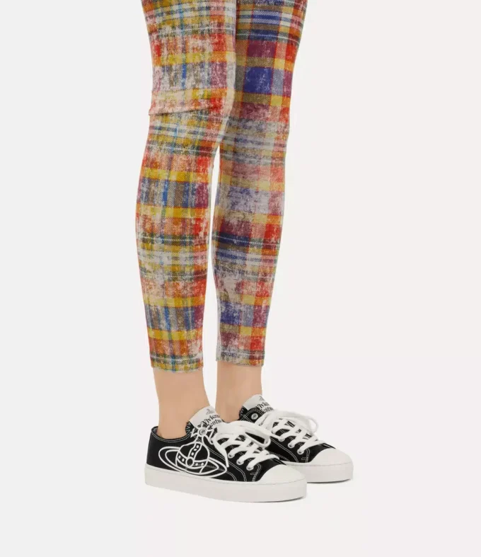 Niskie trampki z płótna