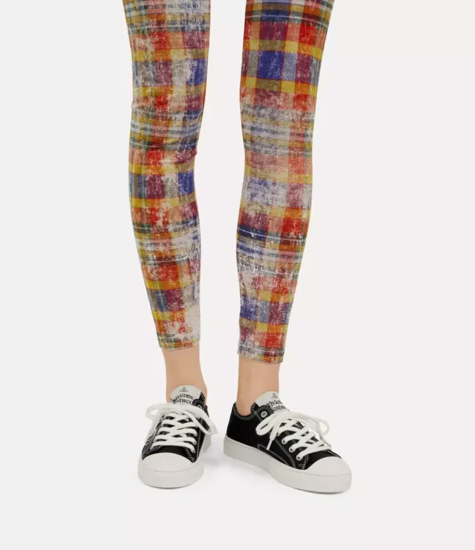 Niskie trampki z płótna