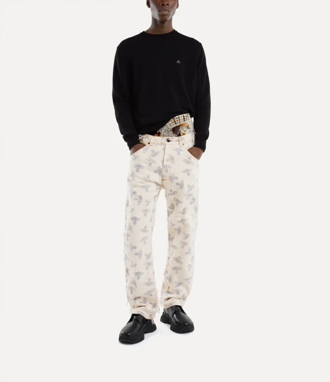 Sweter Alex z okrągłym dekoltem