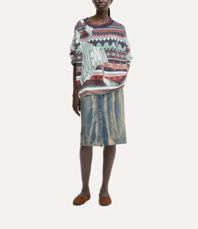 Sweter Broken Fair Isle