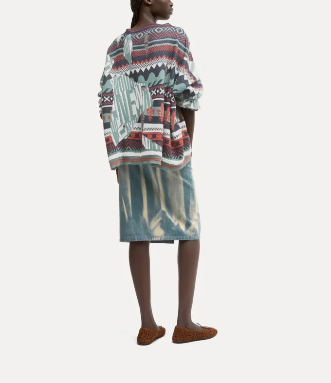 Sweter Broken Fair Isle