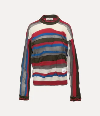 Sweter Drunken Striped