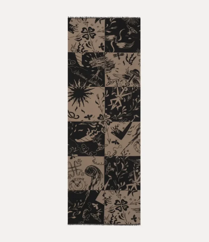 Szal w kratkę Szal w kratkę