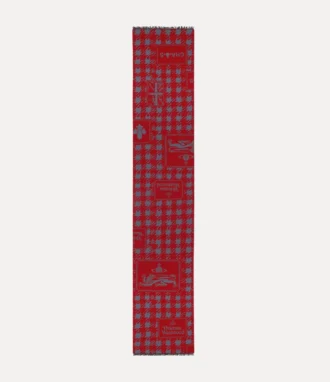 Szalik z naszywką Dogtooth