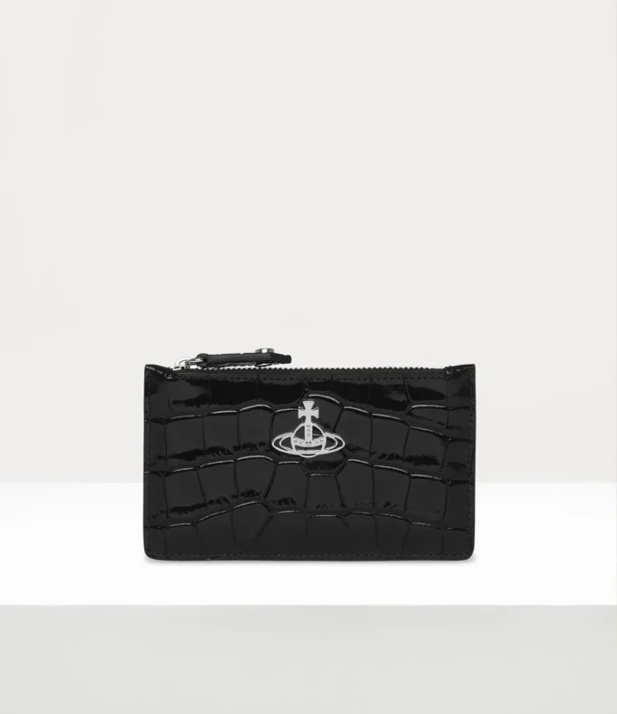 Wąski długi portfel na karty